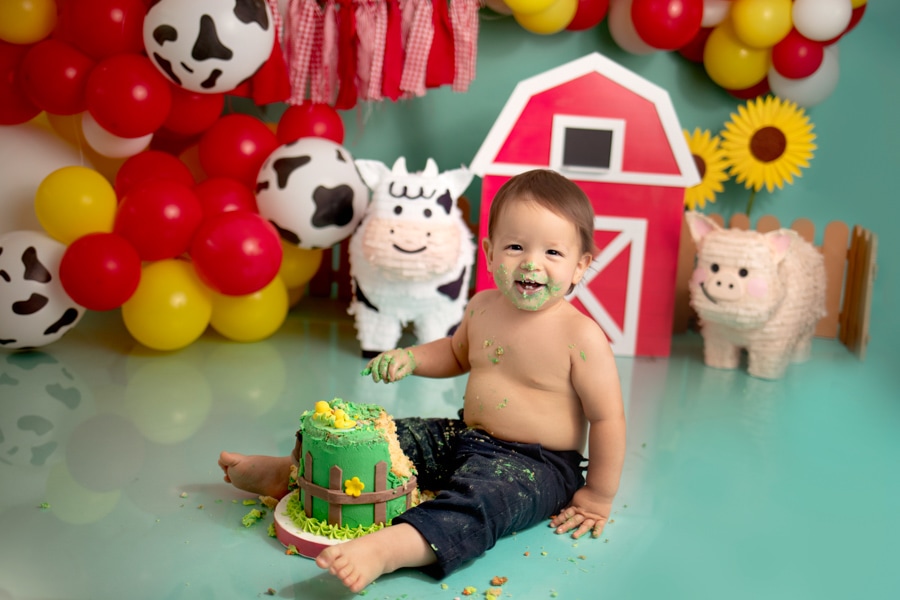 Primer añito de Luciano – Sesión Cake Smash